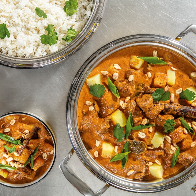 Wołowina Massaman/ ryż basmati